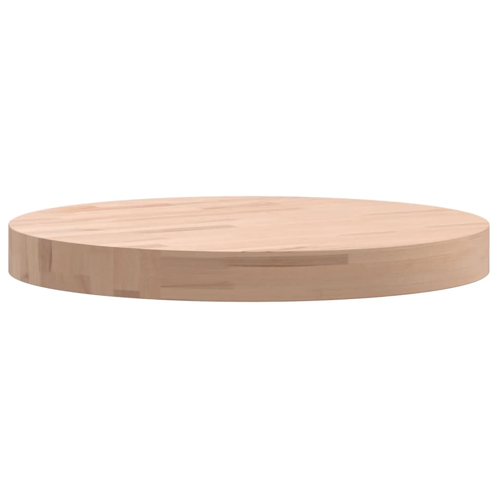 Tafelblad Rond Ø40X4 Cm Massief Beukenhout