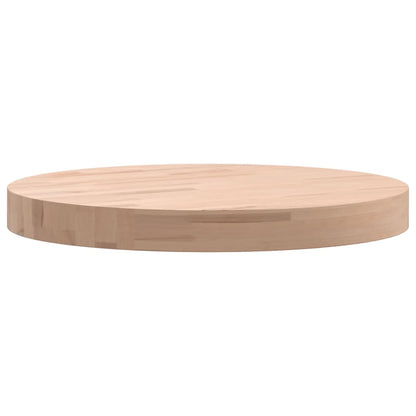 Tafelblad Rond Ø40X4 Cm Massief Beukenhout