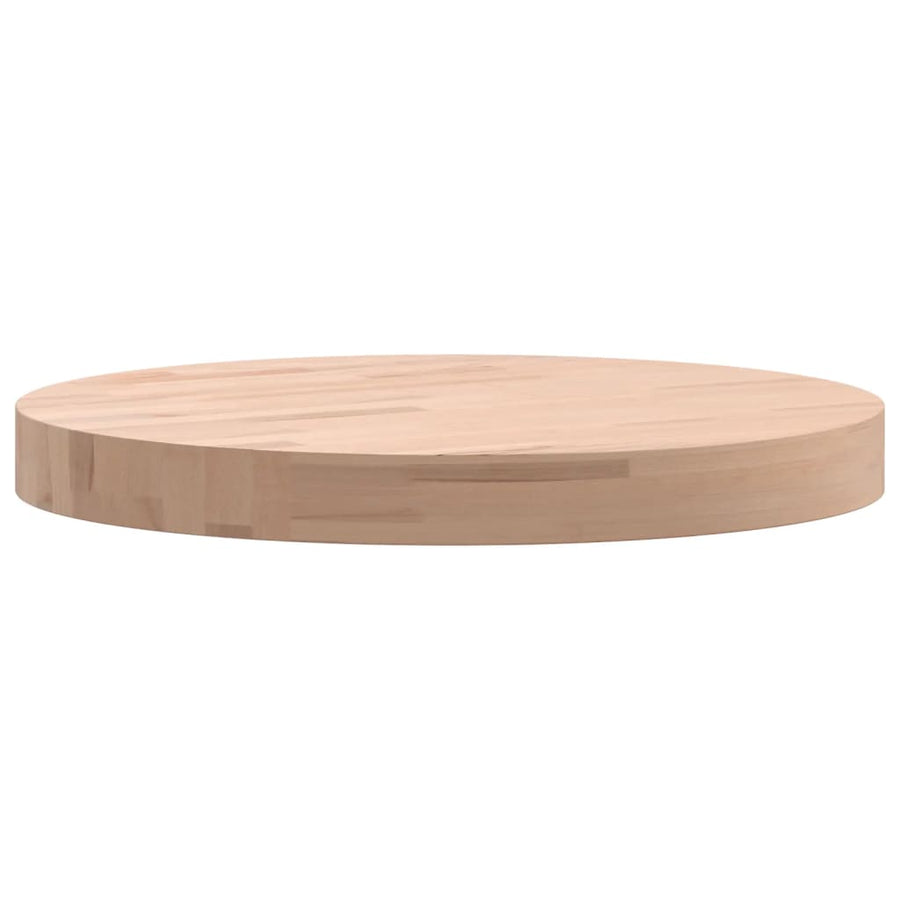 Tafelblad Rond Ø40X4 Cm Massief Beukenhout