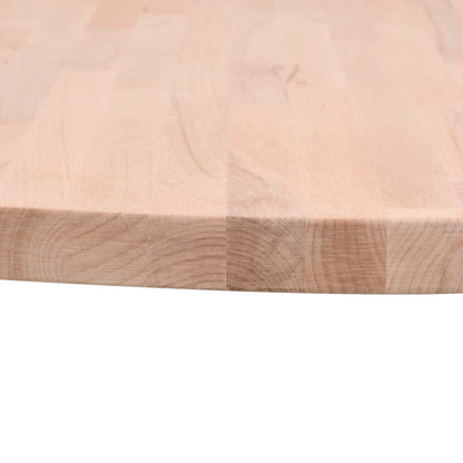 Tafelblad Rond Ø50X4 Cm Massief Beukenhout