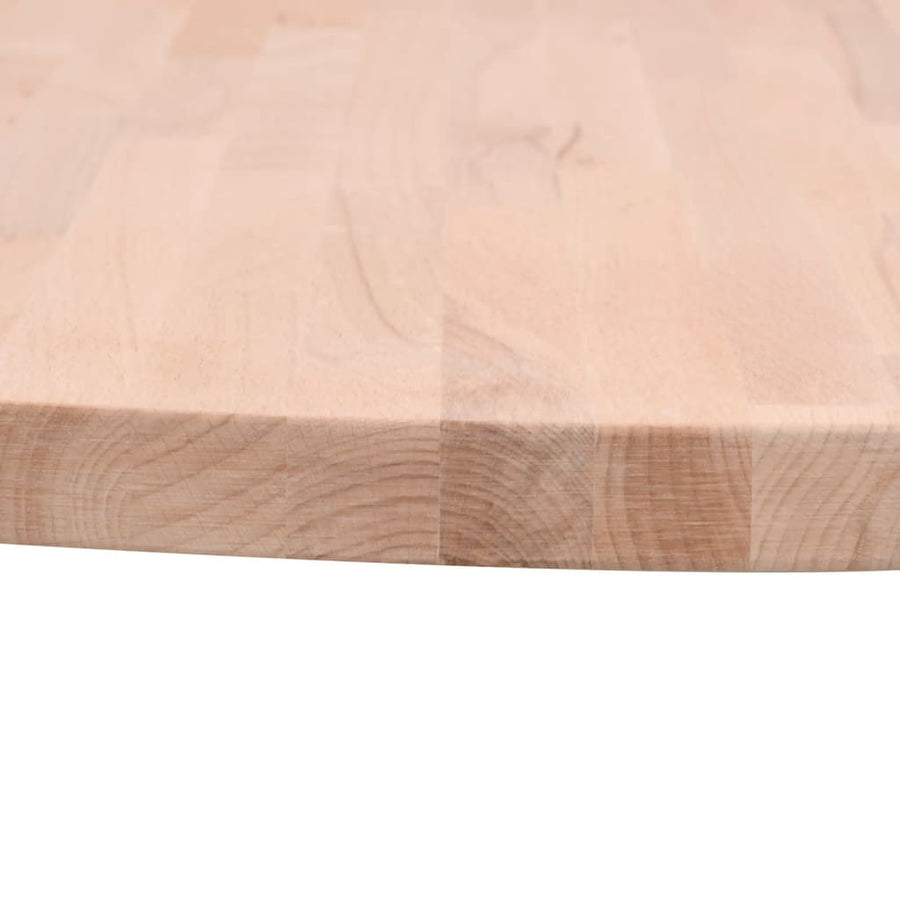 Tafelblad Rond Ø50X4 Cm Massief Beukenhout