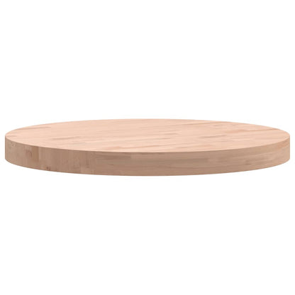 Tafelblad Rond Ø50X4 Cm Massief Beukenhout