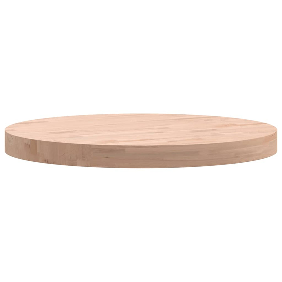 Tafelblad Rond Ø50X4 Cm Massief Beukenhout