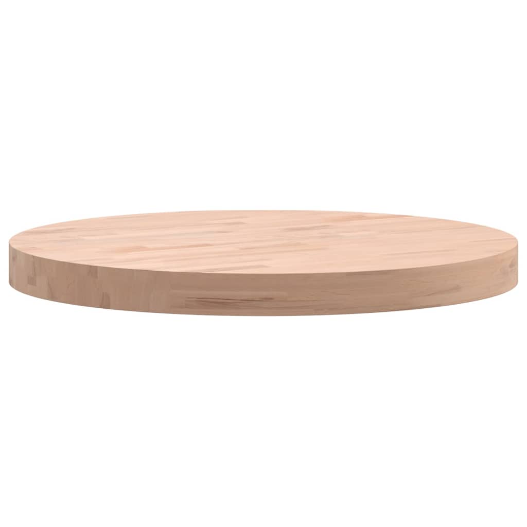 Tafelblad Rond Ø50X4 Cm Massief Beukenhout