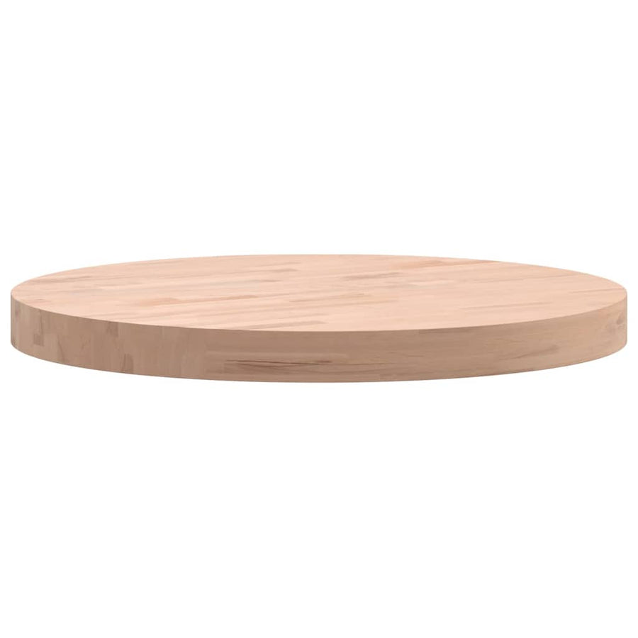 Tafelblad Rond Ø50X4 Cm Massief Beukenhout