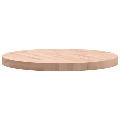 Tafelblad Rond Ø60X4 Cm Massief Beukenhout