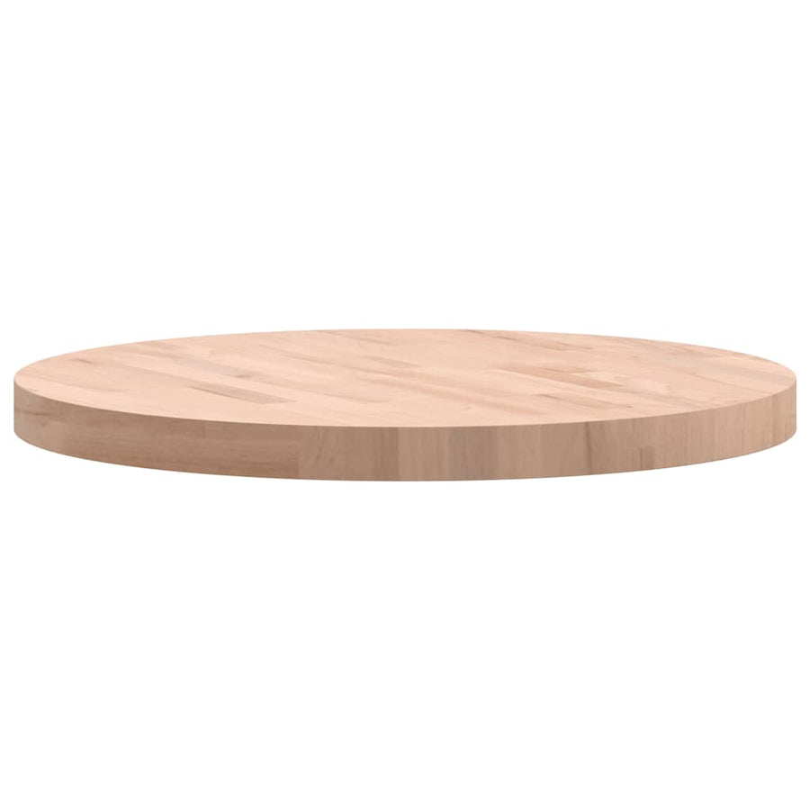 Tafelblad Rond Ø60X4 Cm Massief Beukenhout