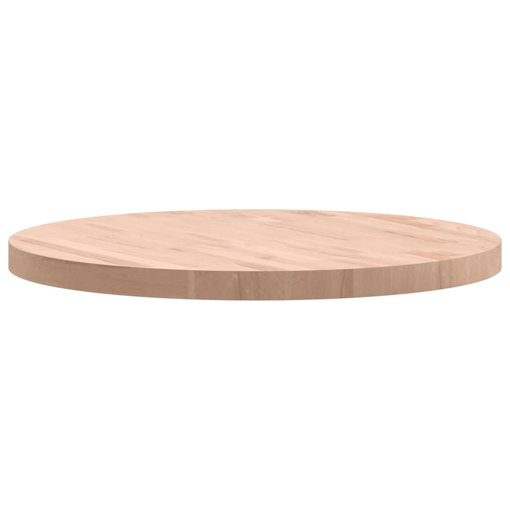 Tafelblad Rond Ø70X4 Cm Massief Beukenhout