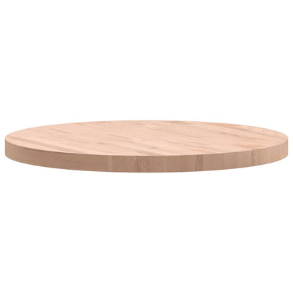 Tafelblad Rond Ø70X4 Cm Massief Beukenhout