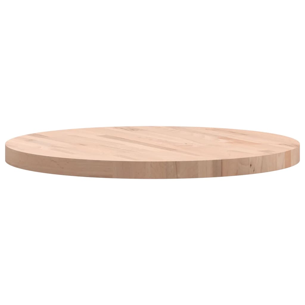 Tafelblad Rond Ø70X4 Cm Massief Beukenhout