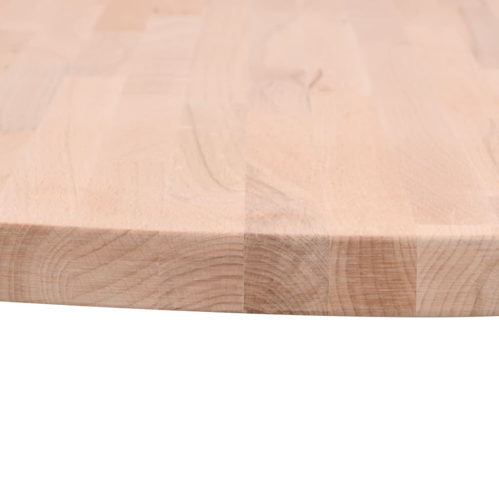 Tafelblad Rond Ø70X4 Cm Massief Beukenhout