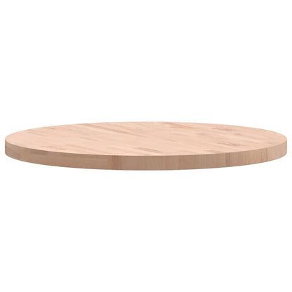 Tafelblad Rond Ø80X4 Cm Massief Beukenhout