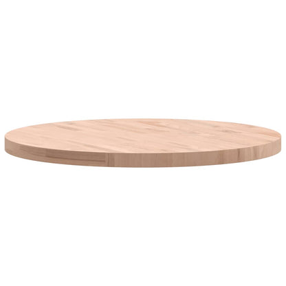 Tafelblad Rond Ø80X4 Cm Massief Beukenhout
