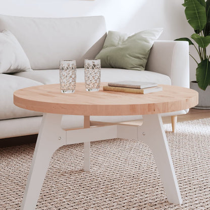 Tafelblad Rond Ø80X4 Cm Massief Beukenhout