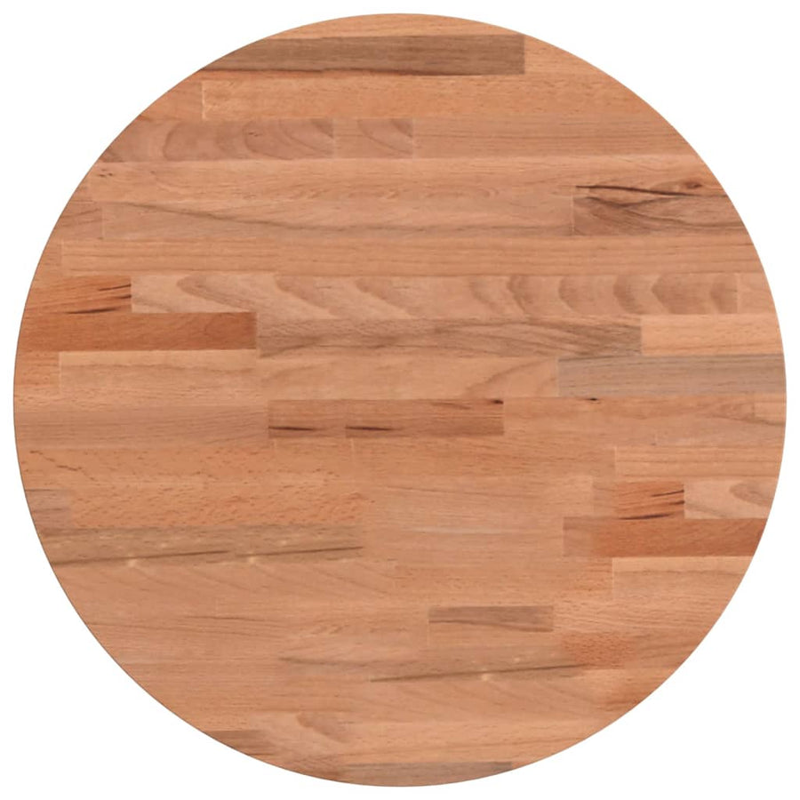 Tafelblad Rond Ø40X1,5 Cm Massief Beukenhout