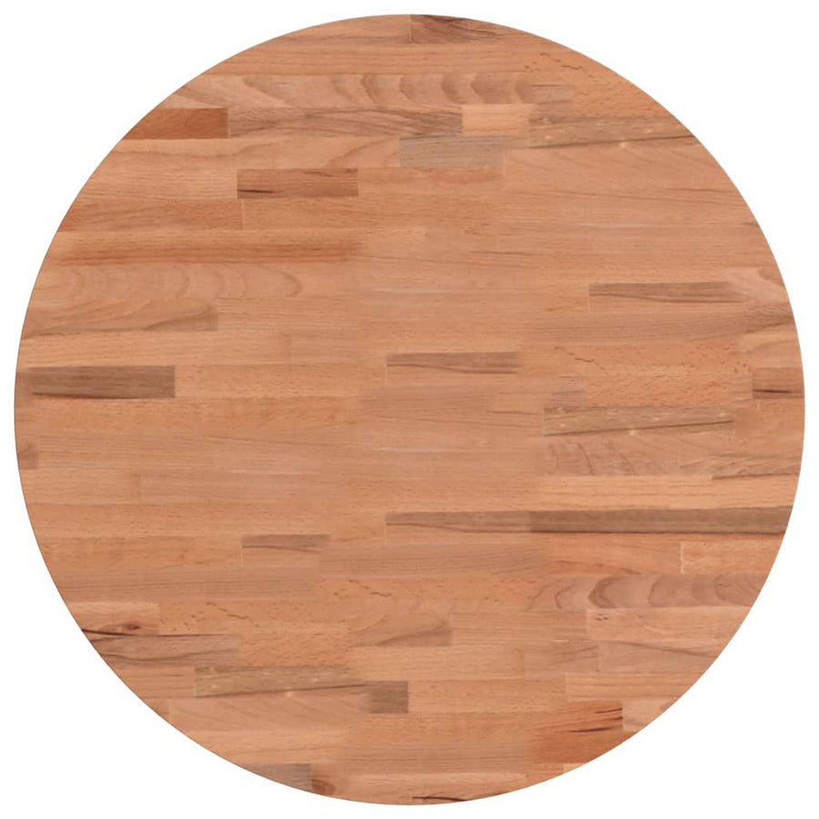 Tafelblad Rond Ø50X1,5 Cm Massief Beukenhout
