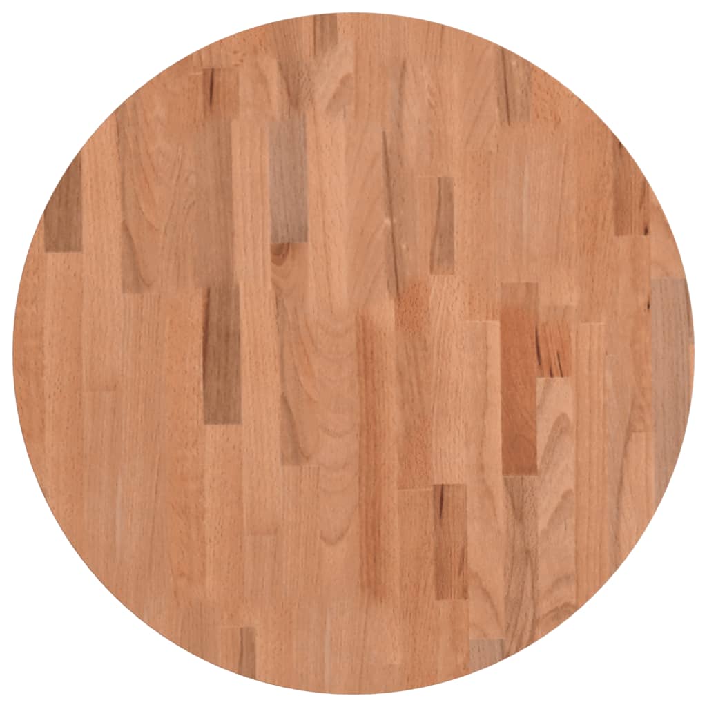 Tafelblad Rond Ø60X1,5 Cm Massief Beukenhout