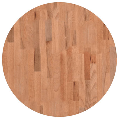 Tafelblad Rond Ø60X1,5 Cm Massief Beukenhout