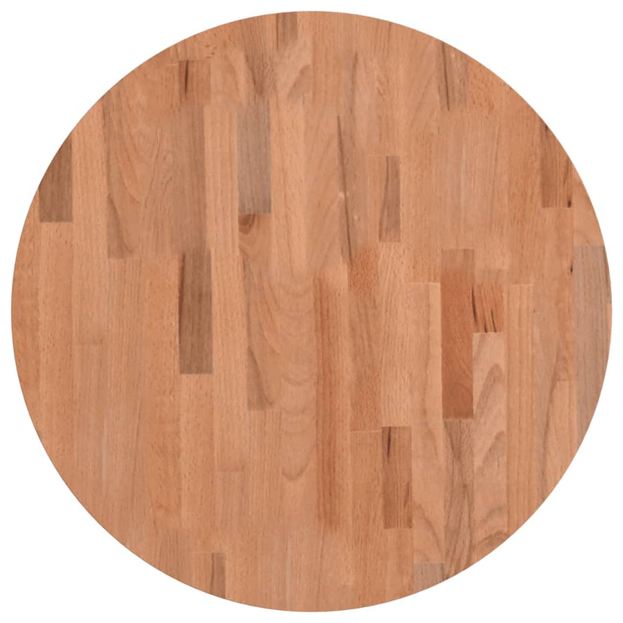 Tafelblad Rond Ø60X1,5 Cm Massief Beukenhout