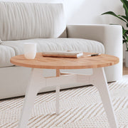Tabletop round Ø60x1.5 cm solid beech wood