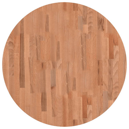 Tafelblad Rond Ø80X1,5 Cm Massief Beukenhout
