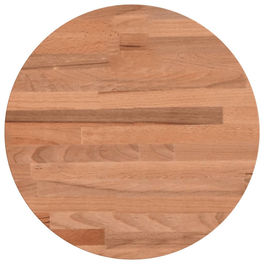 Tafelblad Rond Ø30X2,5 Cm Massief Beukenhout