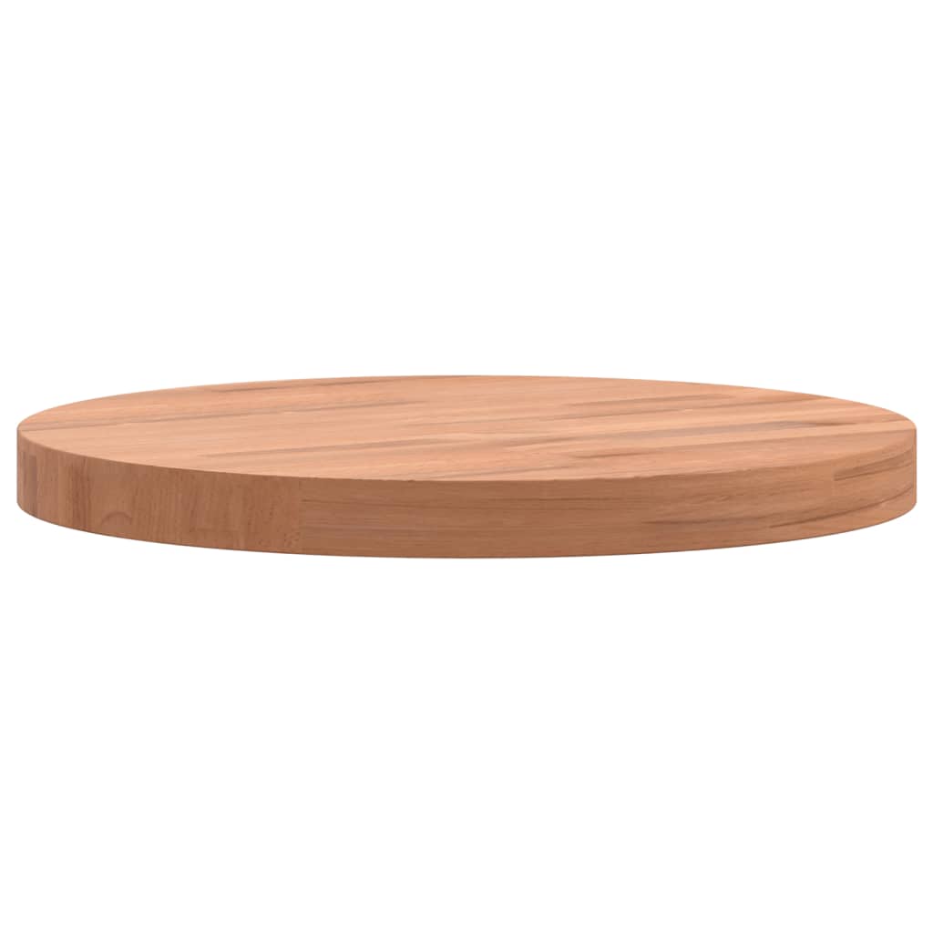 Tafelblad Rond Ø30X2,5 Cm Massief Beukenhout