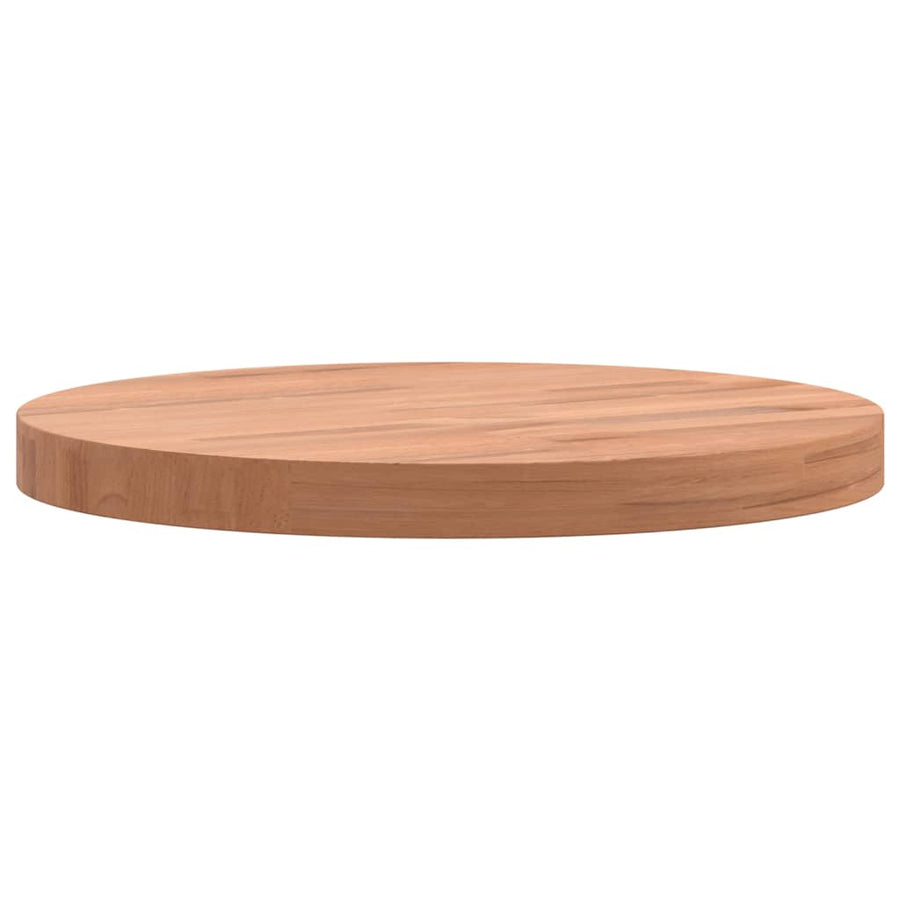 Tafelblad Rond Ø30X2,5 Cm Massief Beukenhout
