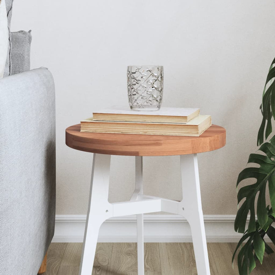 Tafelblad Rond Ø30X2,5 Cm Massief Beukenhout