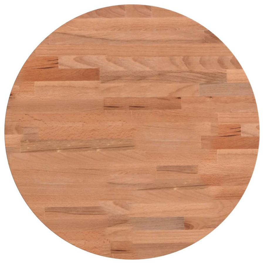 Tafelblad Rond Ø40X2,5 Cm Massief Beukenhout