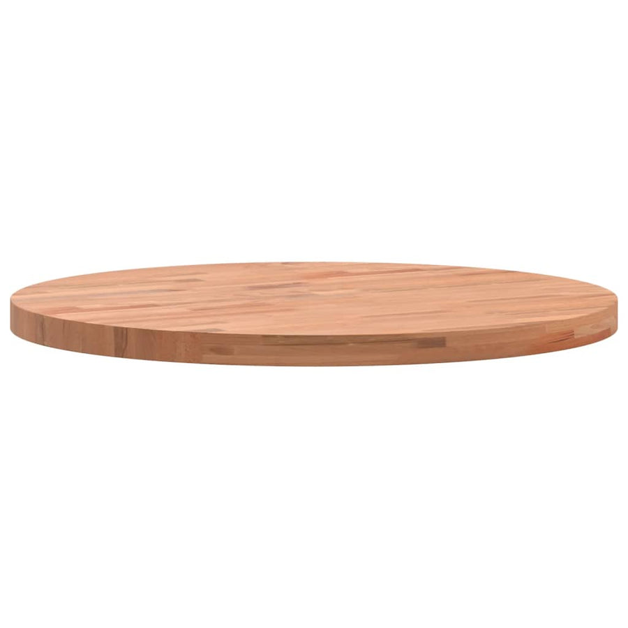 Tafelblad Rond Ø50X2,5 Cm Massief Beukenhout