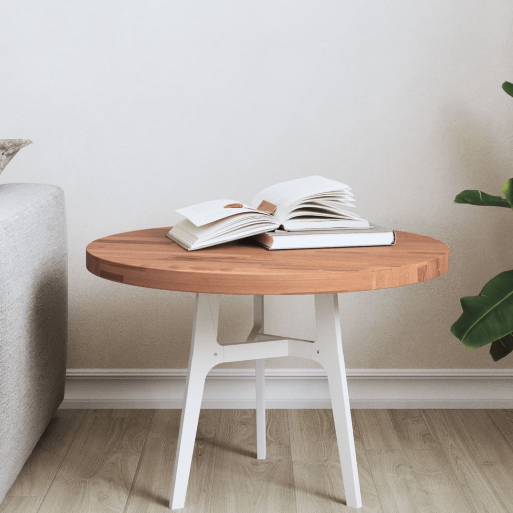 Tafelblad Rond Ø50X2,5 Cm Massief Beukenhout