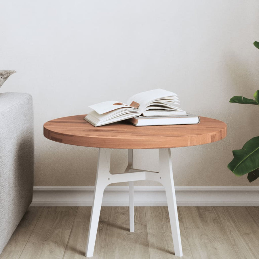 Tafelblad Rond Ø50X2,5 Cm Massief Beukenhout