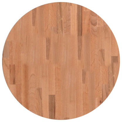 Tafelblad Rond Ø60X2,5 Cm Massief Beukenhout