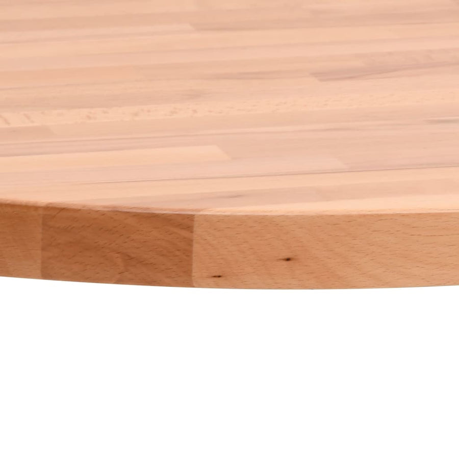 Tafelblad Rond Ø70X2,5 Cm Massief Beukenhout
