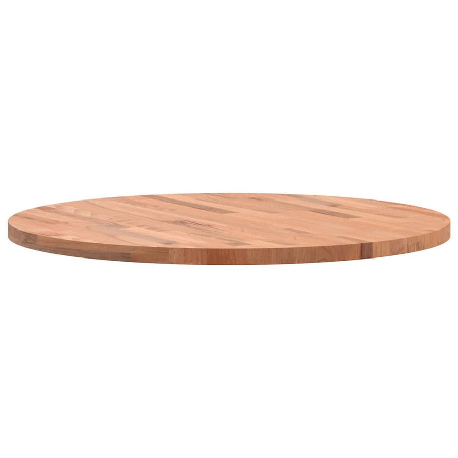 Tafelblad Rond Ø70X2,5 Cm Massief Beukenhout