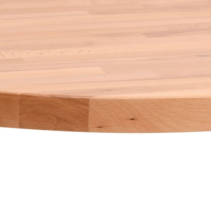 Tafelblad Rond Ø80X2,5 Cm Massief Beukenhout