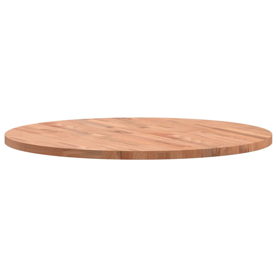 Tafelblad Rond Ø80X2,5 Cm Massief Beukenhout