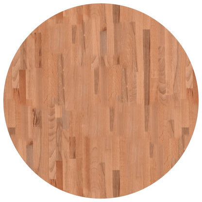 Tafelblad Rond Ø90X2,5 Cm Massief Beukenhout