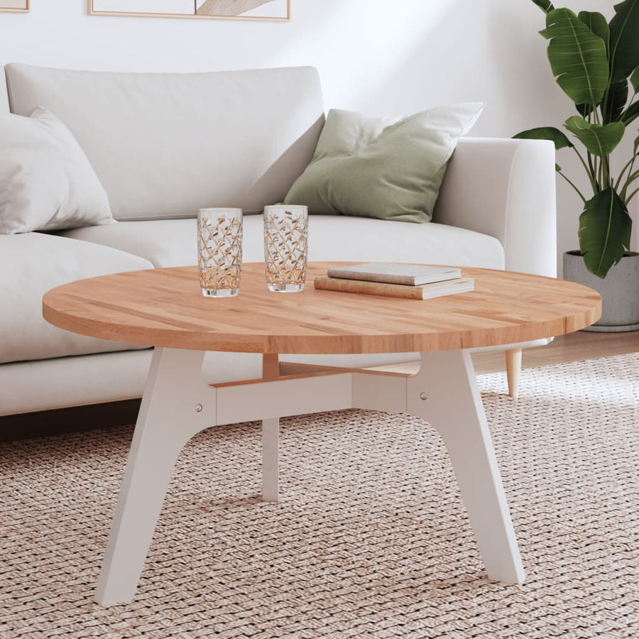 Tafelblad Rond Ø90X2,5 Cm Massief Beukenhout