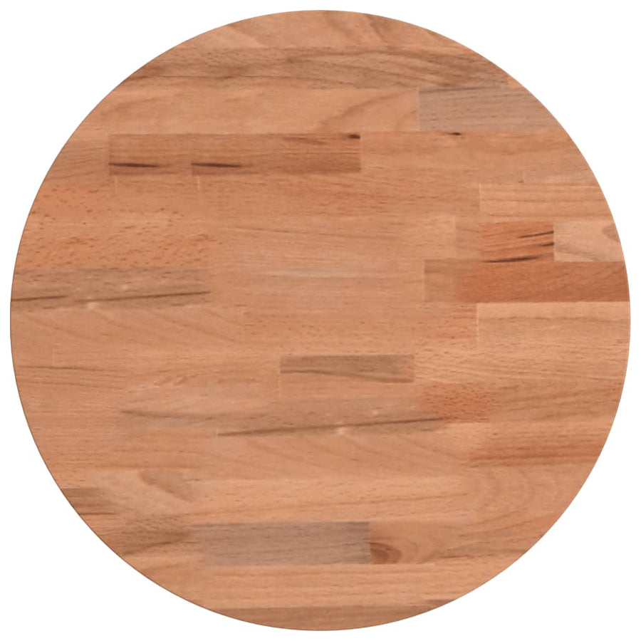 Tafelblad Rond Ø30X4 Cm Massief Beukenhout