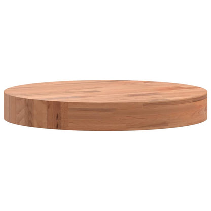 Tafelblad Rond Ø30X4 Cm Massief Beukenhout