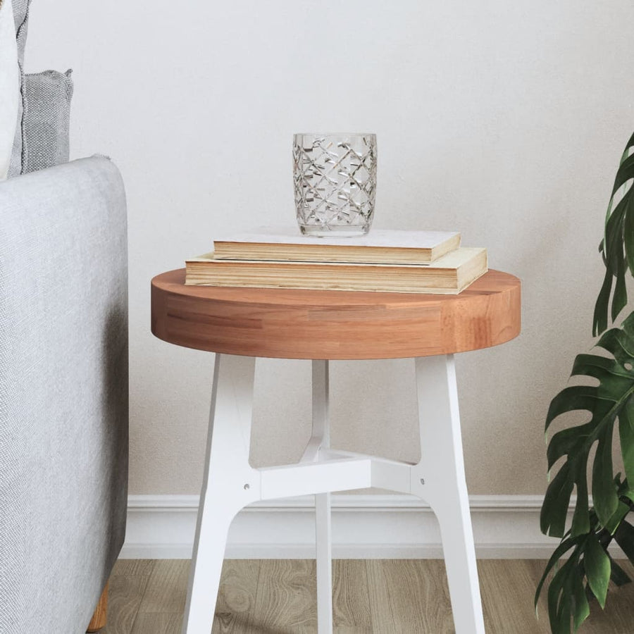 Tafelblad Rond Ø30X4 Cm Massief Beukenhout