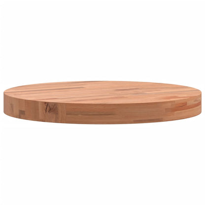 Tafelblad Rond Ø40X4 Cm Massief Beukenhout