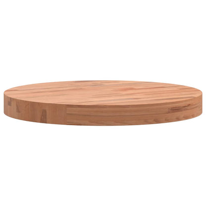 Tafelblad Rond Ø40X4 Cm Massief Beukenhout