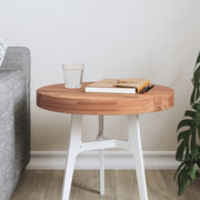 Tabletop round Ø40x4 cm solid beech wood