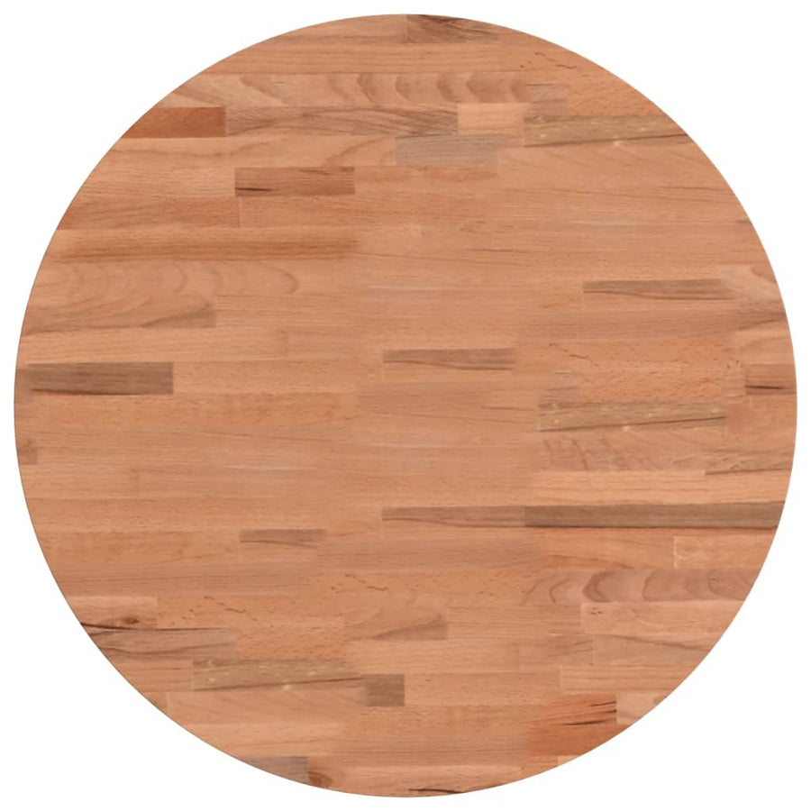 Tafelblad Rond Ø50X4 Cm Massief Beukenhout