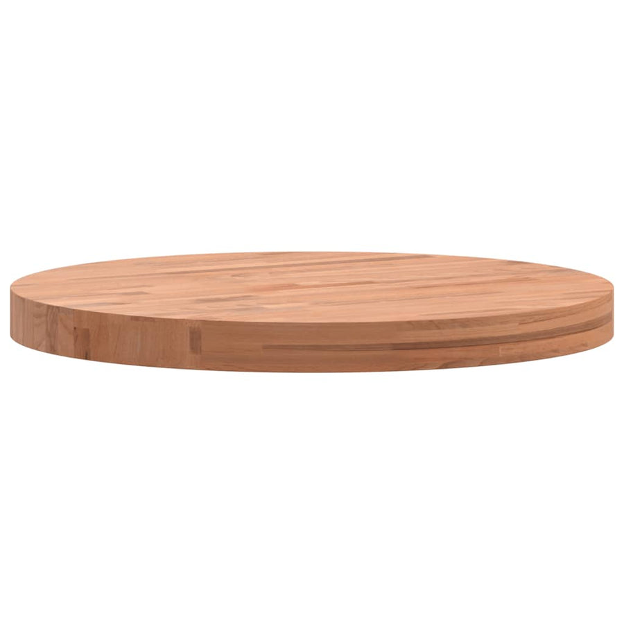 Tafelblad Rond Ø50X4 Cm Massief Beukenhout
