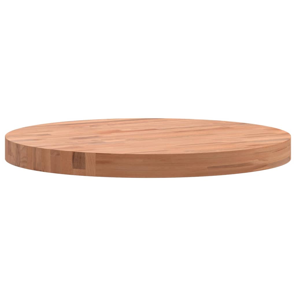 Tafelblad Rond Ø50X4 Cm Massief Beukenhout