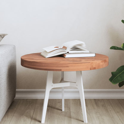 Tafelblad Rond Ø50X4 Cm Massief Beukenhout